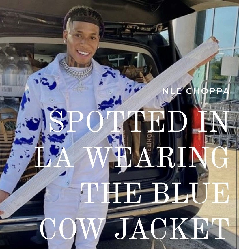 BLUE COW JACKET